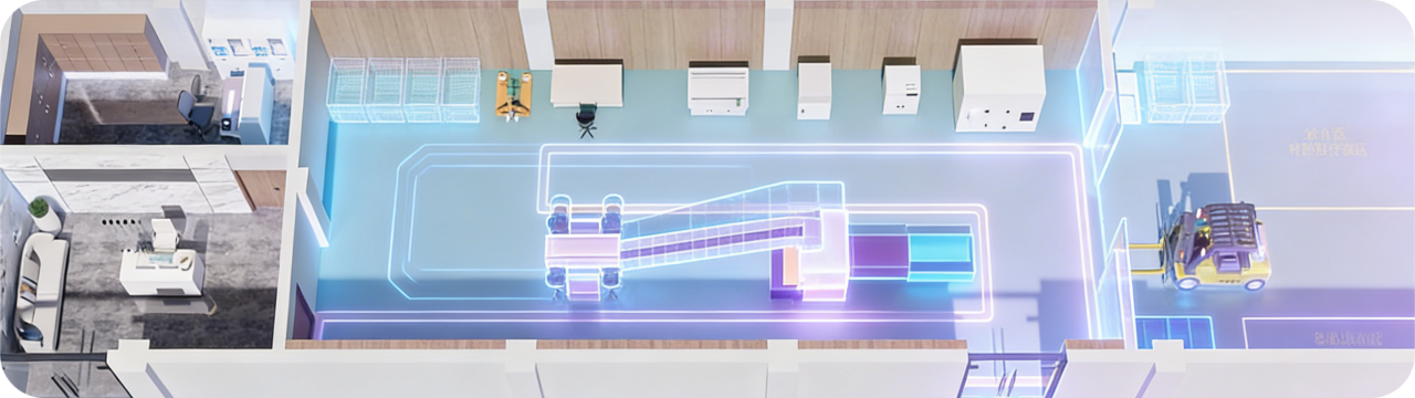 中型商密载体自动化销毁工厂